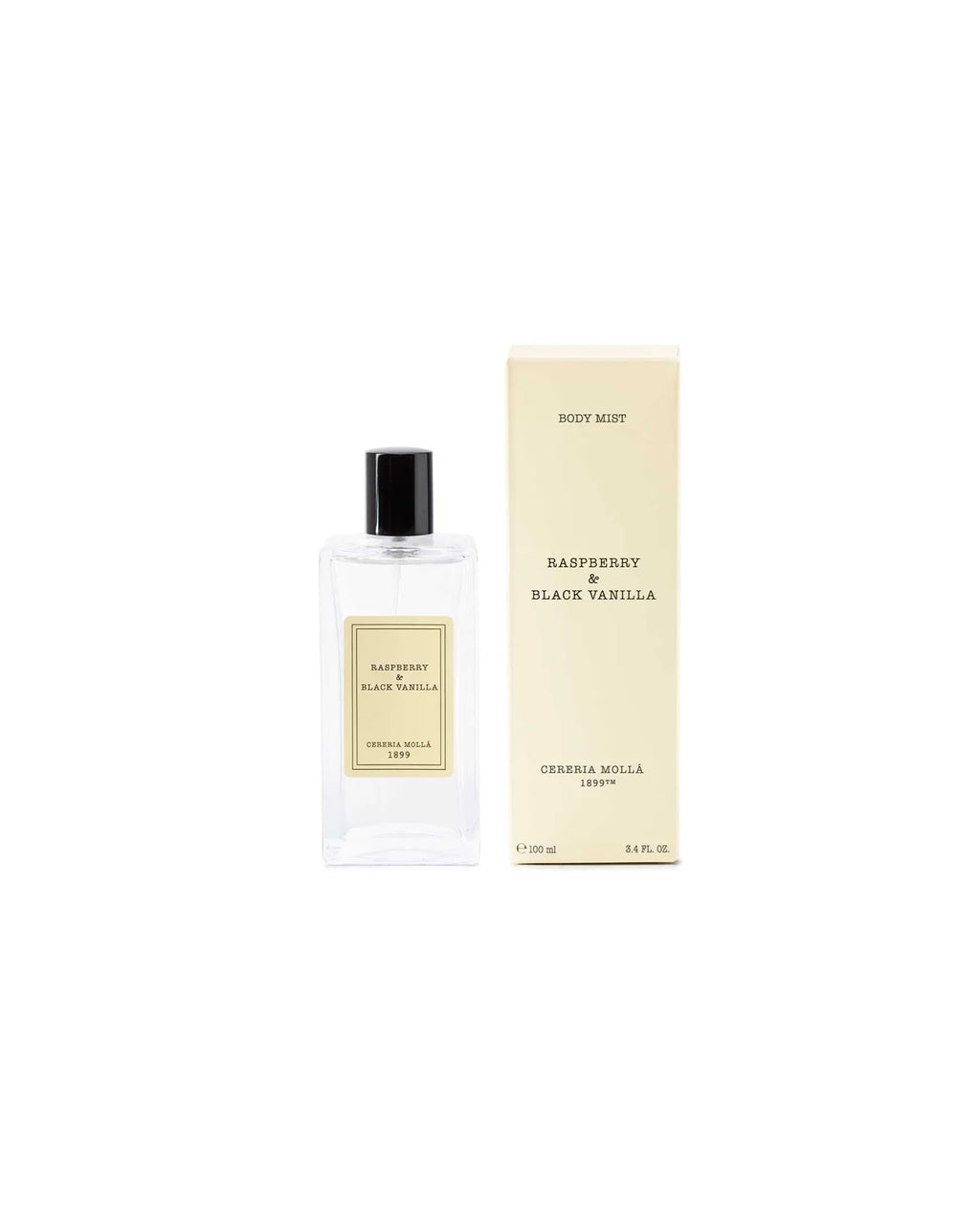 Body Mist Raspberry & Black Vanilla 100 ml – Cereria Mollá 1899