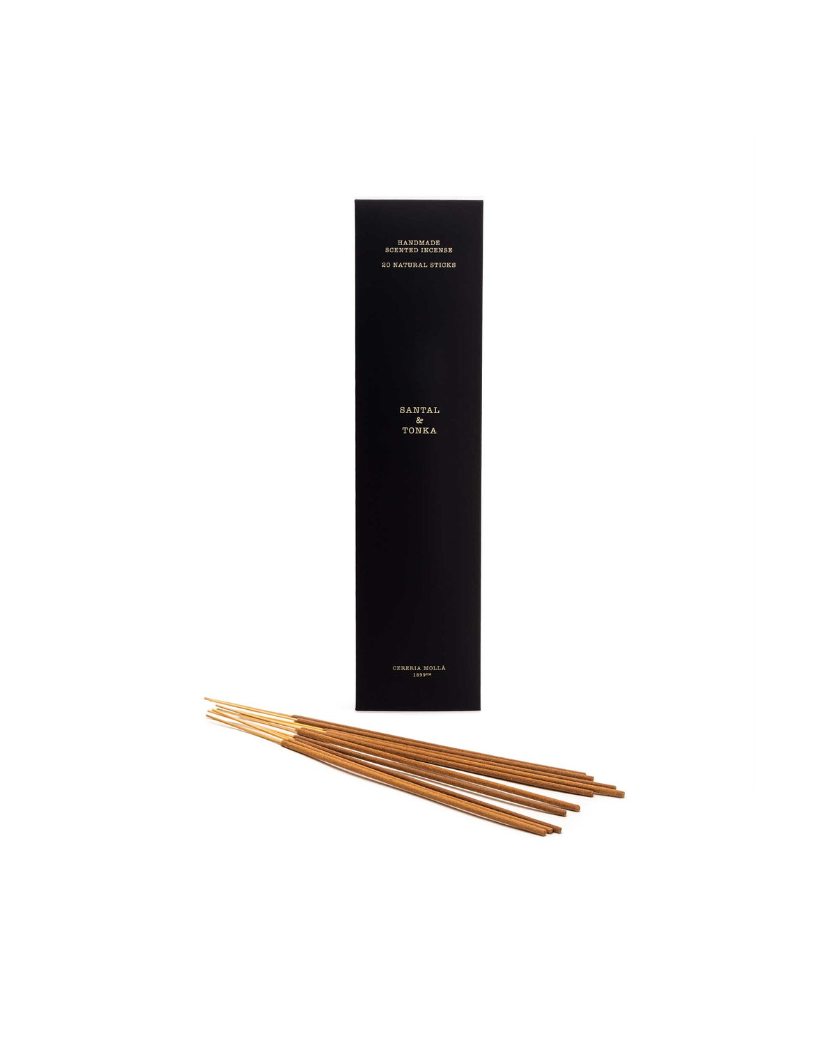Cereria Mollá 1899 – Santal & Tonka – Incensi 20 Bastoncini